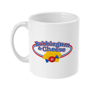 Bubblegum and Cheese Mug - White
