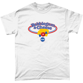 Mono Bubblegum and Cheese T-Shirt White